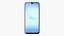 3D Samsung Galaxy A17 4G Blue model