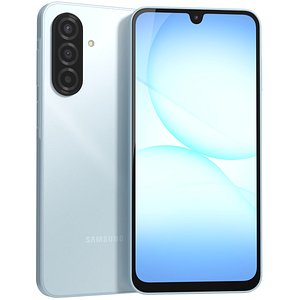 3D Samsung Galaxy A17 4G Blue model