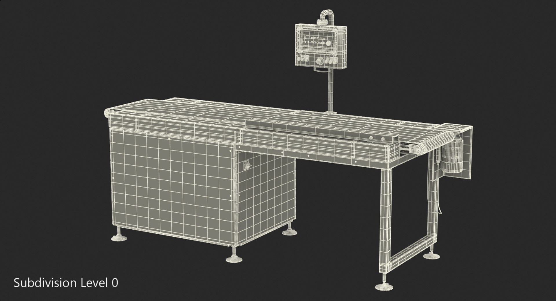 3D conveyor belt machine model https://p.turbosquid.com/ts-thumb/Mg/u2vkFV/tdUMiASQ/conveyorbeltmachinevray3dmodel012/jpg/1531811671/1920x1080/fit_q87/e752f08760b43d8071359384d7047b5d258eb0f9/conveyorbeltmachinevray3dmodel012.jpg