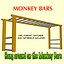 monkey bars 3d obj