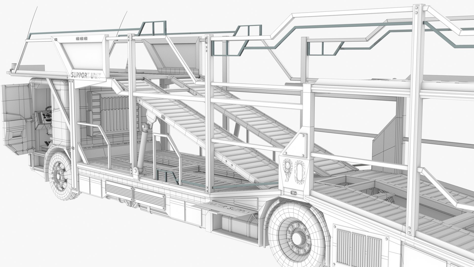 Car Transporter Truck Special Unit 3D model https://p.turbosquid.com/ts-thumb/Mg/vbGuDO/Rd/pict44/jpeg/1694060339/1920x1080/fit_q87/0976bcc9becc11d0c0278ff7297118ce4cd97283/pict44.jpg