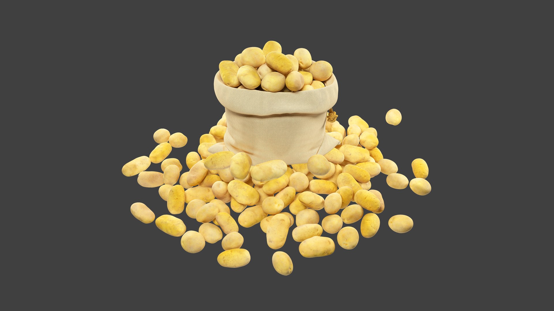 Potatoes Sack and Bunch Collection V1 3D model https://p.turbosquid.com/ts-thumb/Mg/vsxYk7/O8/psab1_003/png/1707834423/1920x1080/fit_q87/c7cb501ea5fb4ed6dfda7f2a8f643e0ac5653871/psab1_003.jpg