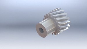 helical gear 3D model
