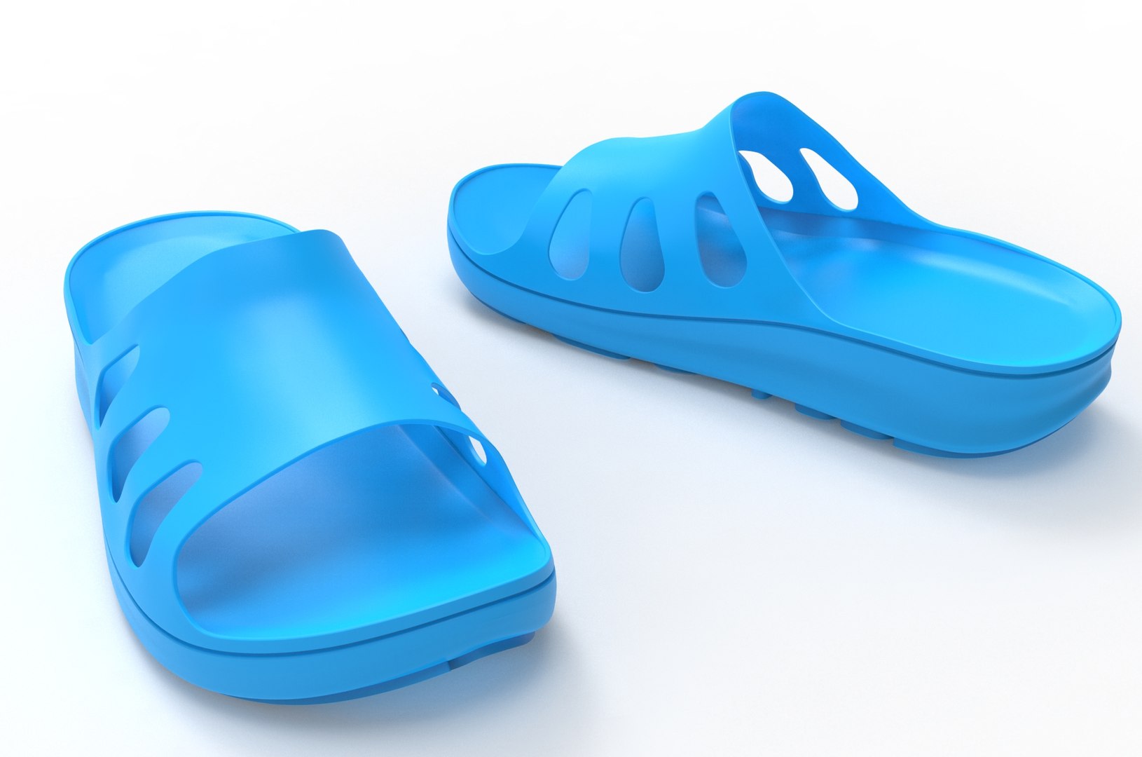 3D Slippers Shoes Model - TurboSquid 1550675