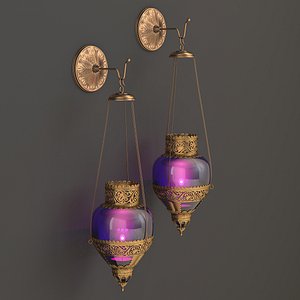 Sconce Oriental Toscano design