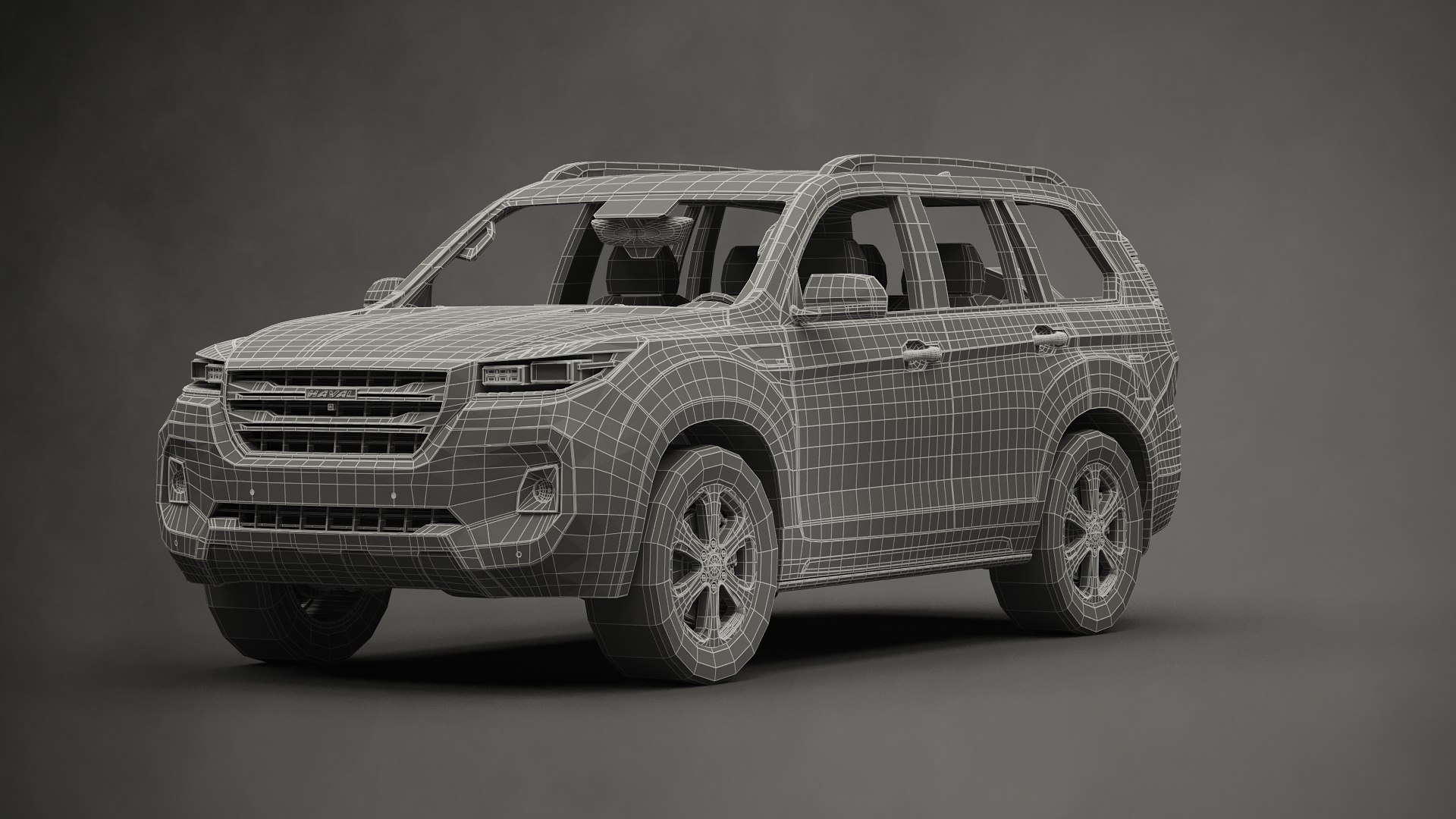 Haval H9 2020 3D Model - TurboSquid 1484985