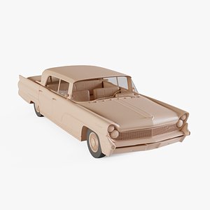 3D 1959 Lincoln Continental Mk IV