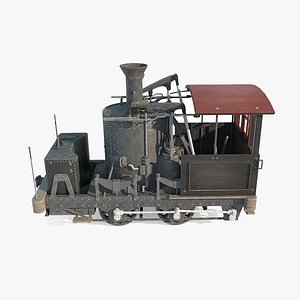 Old style steam locomotive