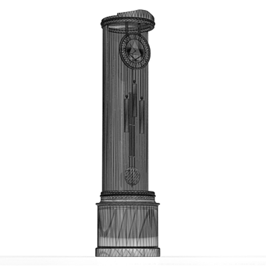 Clock 3d Dxf