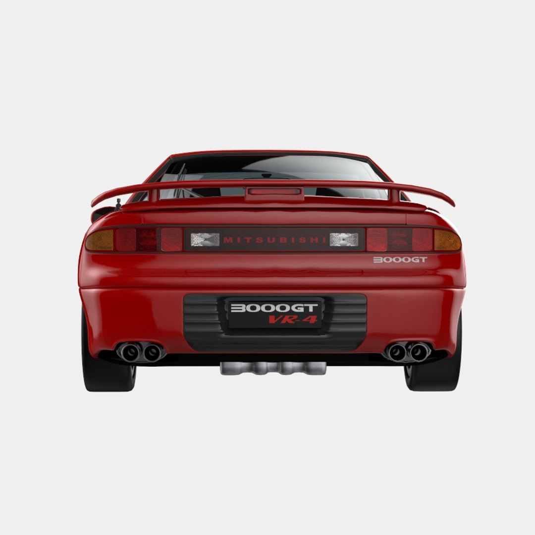 1990 Mitsubishi 3000gt 3d 3ds
