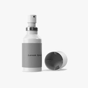 3D Medical Spray Bottle 20ml