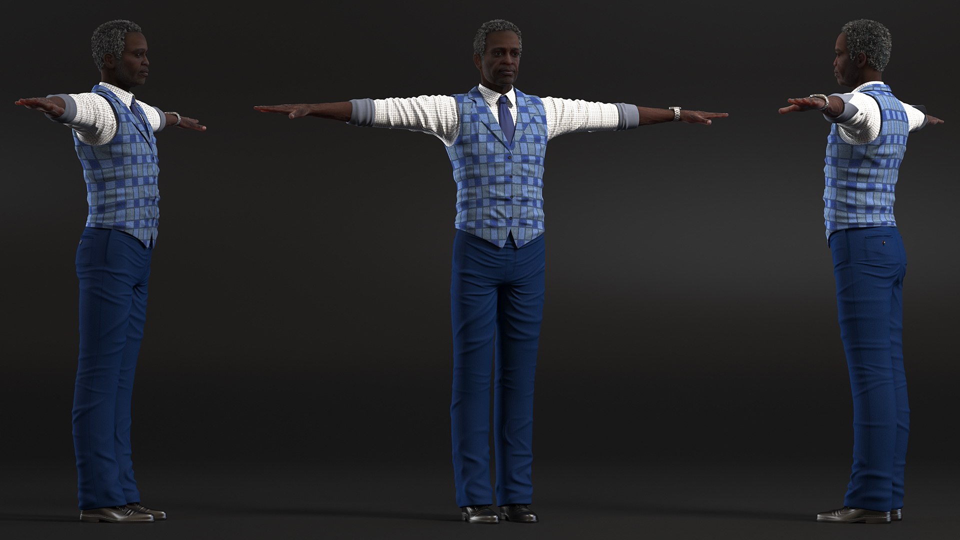 Black Elderly Man Everyday Style T-Pose 3D model https://p.turbosquid.com/ts-thumb/Mh/JHDSkI/Ki/blackelderlymaneverydaystyletposemb3dmodel009/jpg/1673931669/1920x1080/fit_q87/5fa867ffc45383a4f6129773c281ab643a7cb381/blackelderlymaneverydaystyletposemb3dmodel009.jpg