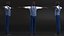 Pose em T estilo cotidiano de homem idoso negro