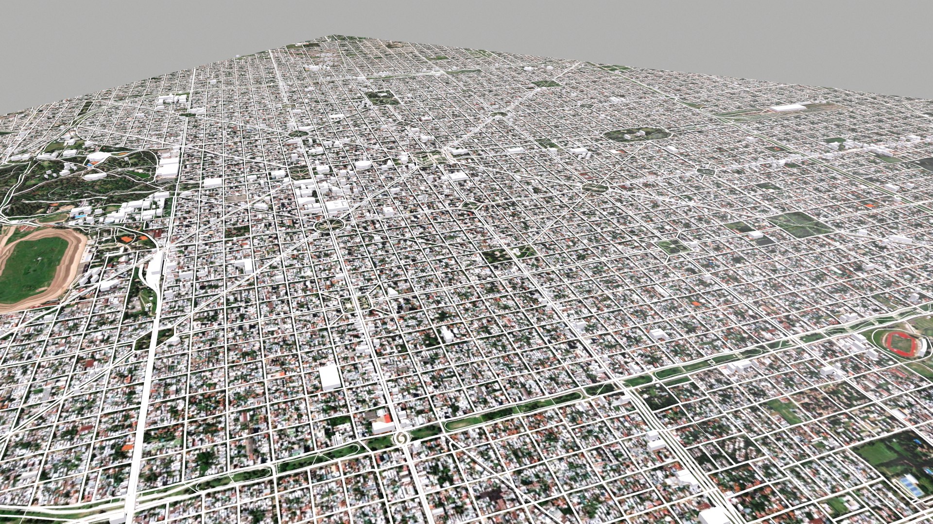 3d Cityscape La Plata Argentina Model Turbosquid 2002130 3252