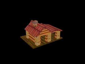 house cartoon 3d model