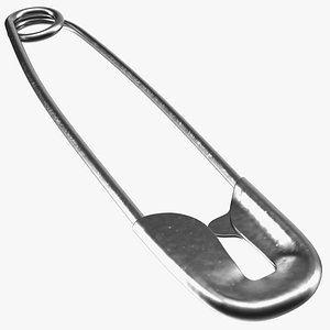 steel safety pin closed model