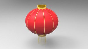 3D model chinese lantern tanglung