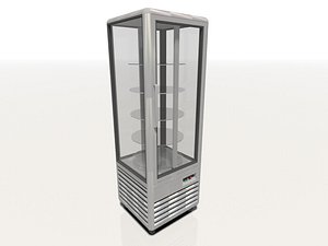 chiller freezer display 3d model
