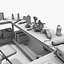 3D workbenches tools model
