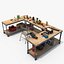 3D workbenches tools model