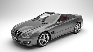 3D Mercedes Benz SL500 2008