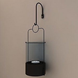 tea light candle lamp 3ds