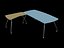 3d table model