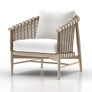 melrose lounge chair 3D
