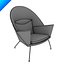 Hans Wegner Ch468 Lounge Chair