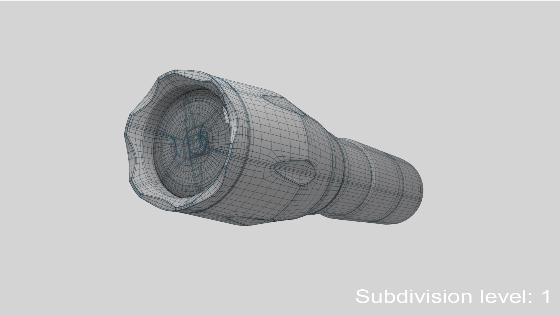 3D Flashlight Model - TurboSquid 1342722