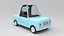 Automobile del tetto convertibile del fumetto