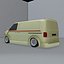 Blind Van Racing Car 3D Model