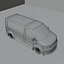 Blind Van Racing Car 3D Model