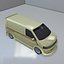 Blind Van Racing Car 3D Model