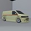Blind Van Racing Car 3D Model