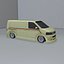 Blind Van Racing Car 3D Model