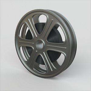 3D Film Reel model