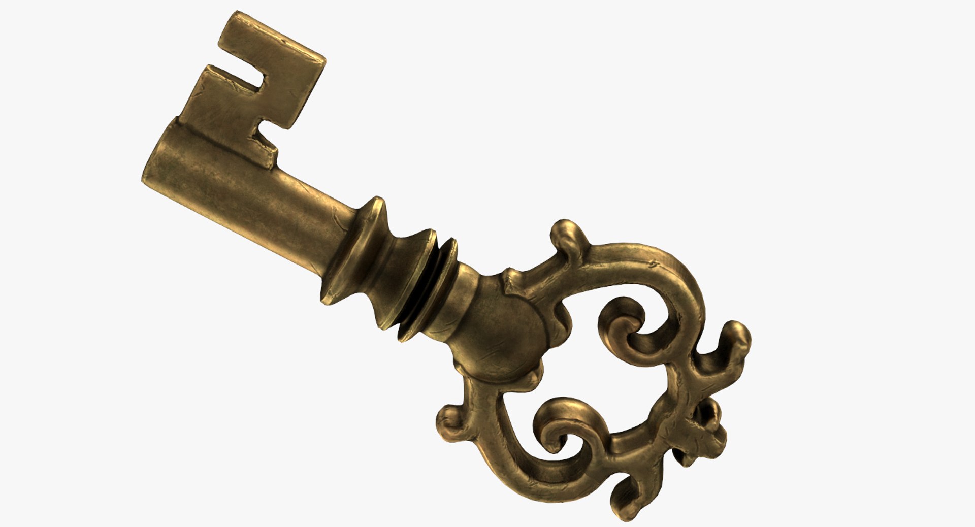 Key Old 3D Model - TurboSquid 1227443