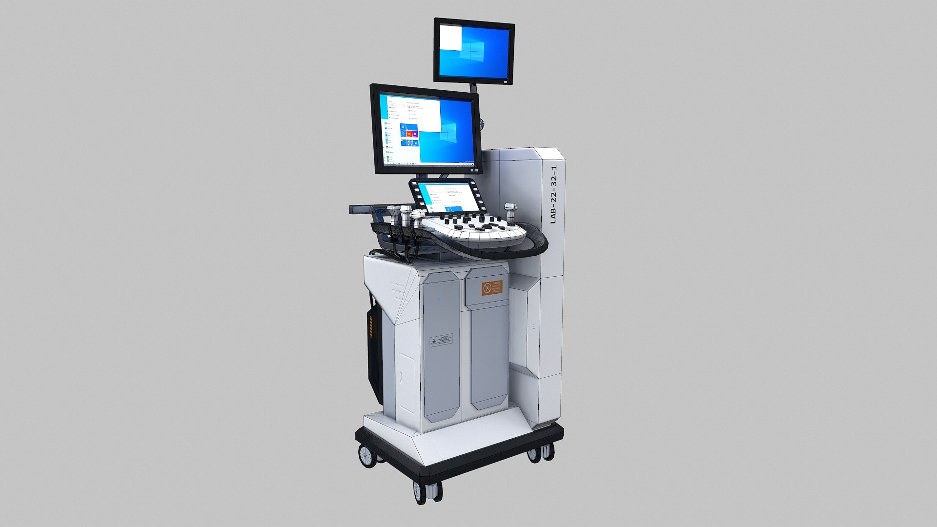 3D equipment computer - pbr - TurboSquid 1665031