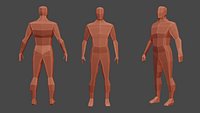LOW POLY HUMAN