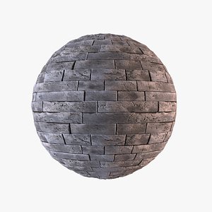 3D Cinder Block  Wall 01 Texture - Seamless