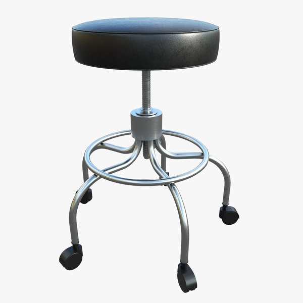 Stool 14 with PBR 4K 8K model