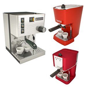 3D model Espresso Machine Collection