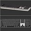 High Quality 3D Apple Desktop Set Studio Display Mac Studio Magic Keyboard Magic Mouse