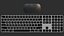 High Quality 3D Apple Desktop Set Studio Display Mac Studio Magic Keyboard Magic Mouse