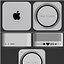High Quality 3D Apple Desktop Set Studio Display Mac Studio Magic Keyboard Magic Mouse