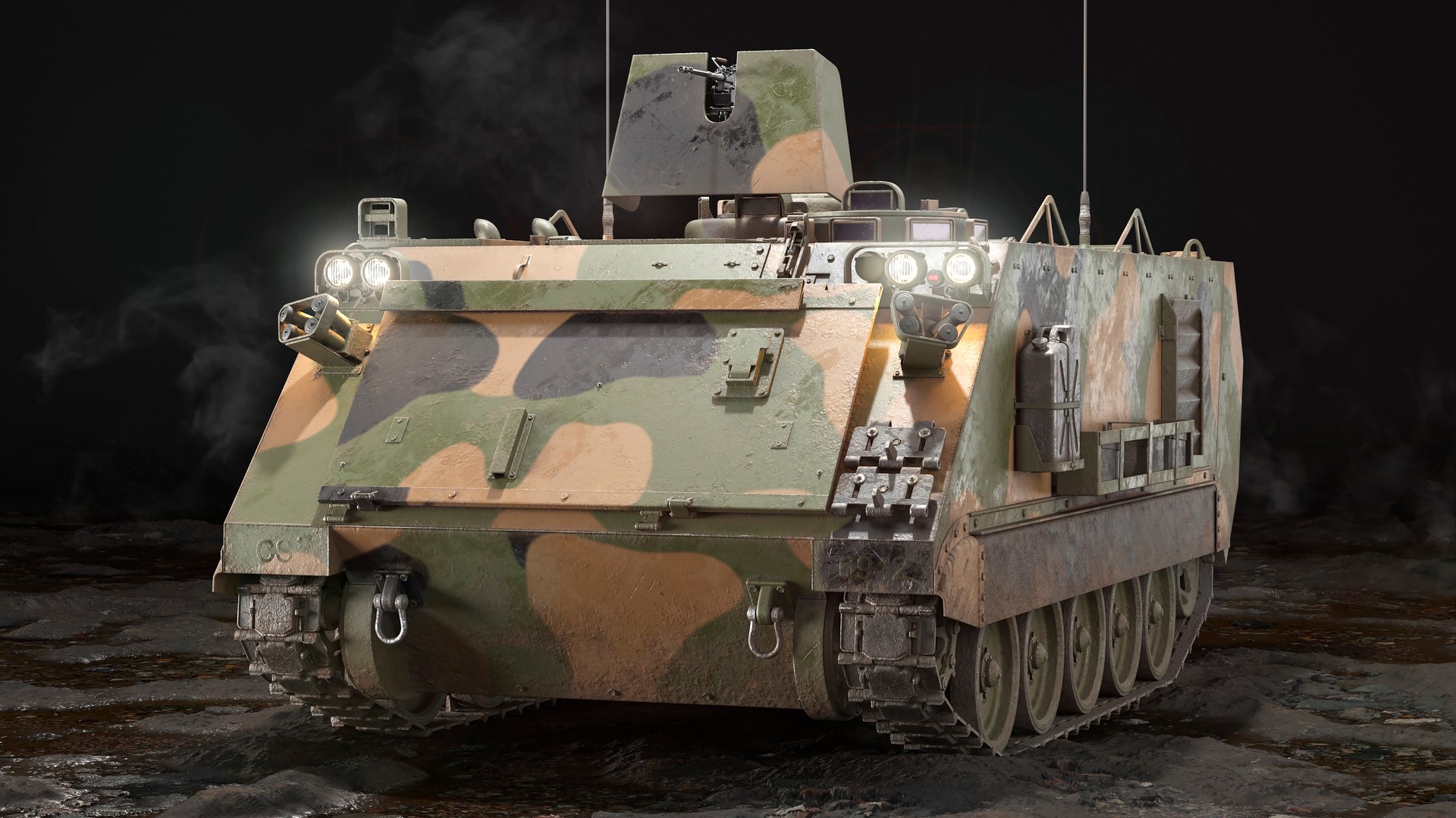 US Military Army Collection 9 In 1 PBR 3D Model - TurboSquid 2380121
