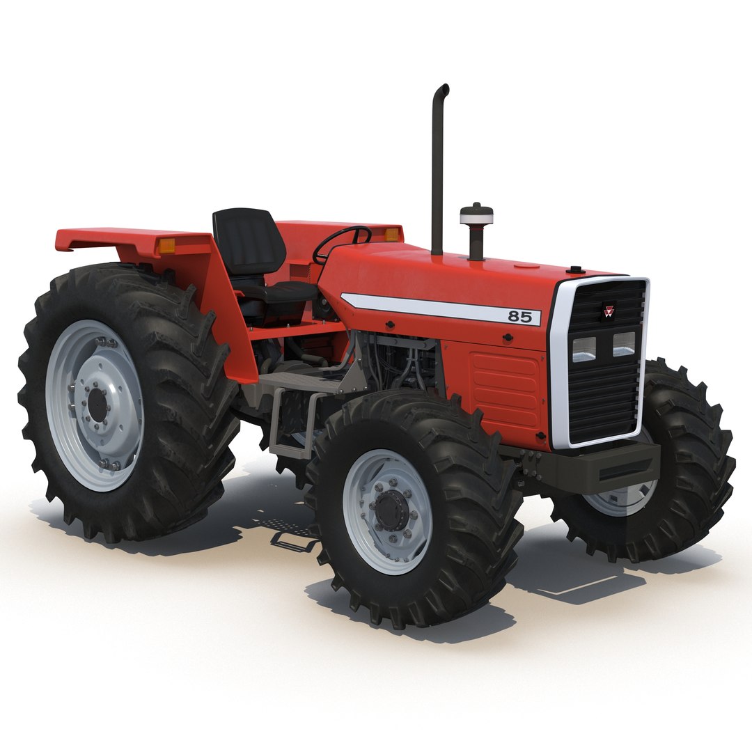 Tractor Generic 5 3D model preview