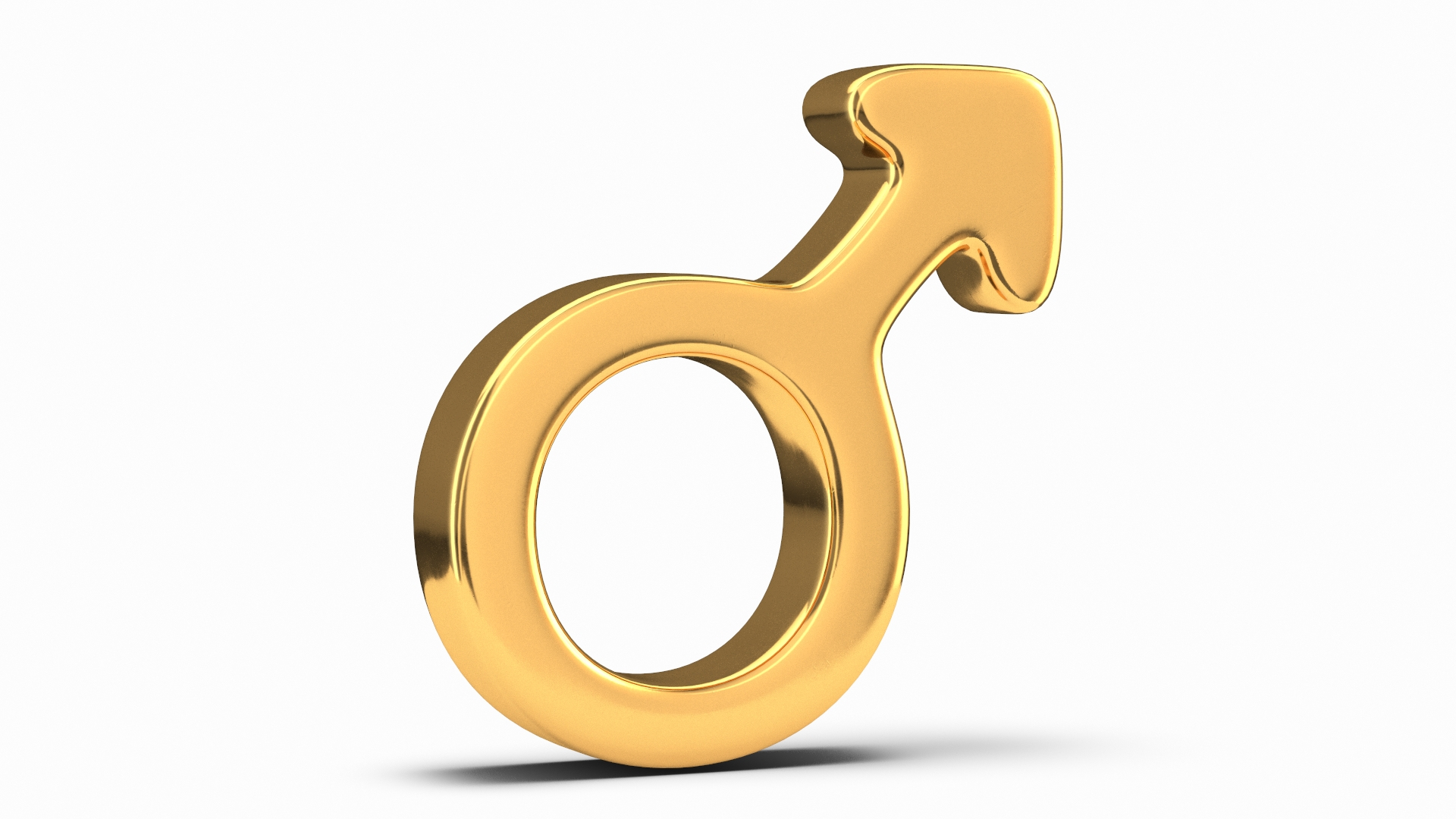 Male Gender Sign 3D - TurboSquid 1500595