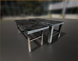 3d model morgue beds